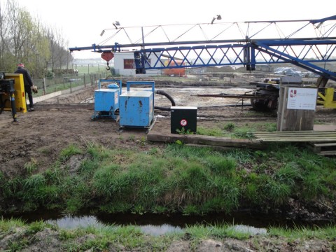 Droogzuiging Bouwgrond